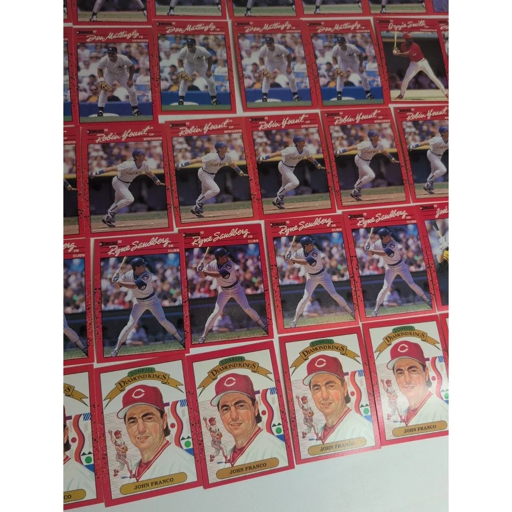 Mixed Lot Of 136 Gradable 1990 Donruss Baseball Cards Barry Bonds Roger Clemens